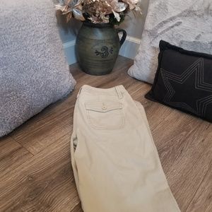 Junior's size 5 SO bootcut khakis, 32" inseam